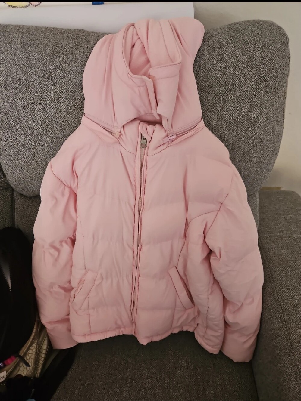 Bundle of Pink Puffer Jackets with Hood